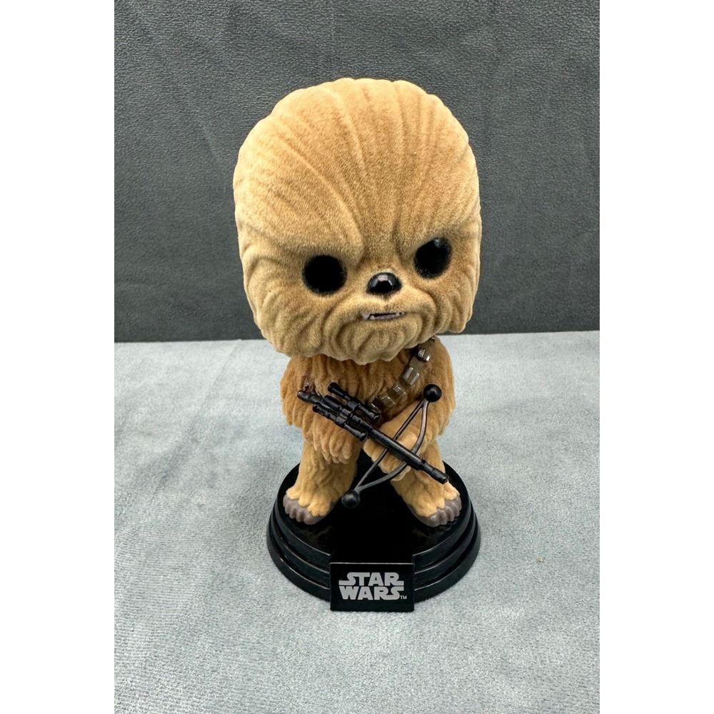 Funko‎ Pop Star Wars Chewbacca Flocked Smugglers Bounty Figure #63 LOOSE